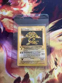 Pokemon 1st Edition Shadowless Electabuzz 20/102 Base Set WOTC - Image 2