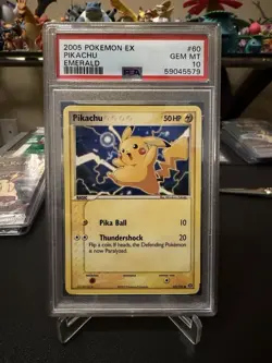 2005 Pokemon EX Emerald Pikachu | PSA 10 GEM MINT - Image 1