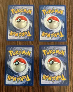 KABUTO POKEMON Fossil, 1999 #50/62 NEAR MINT CONDITION - LOT OF 4 - Image 2