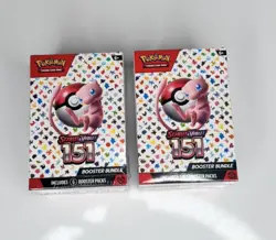 (2) Pokemon 151 Booster Bundle Boxes (2 Factory Sealed) 820650853210 - Image 1