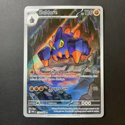 Boldore 128/086 Illustration Rare IR 2025 Pokemon TCG “White Flare” - Image 1