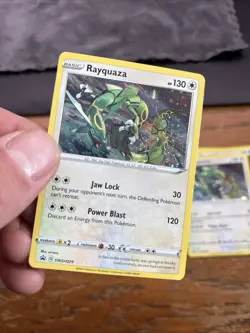 (20) Lot 2020 Pokemon SWSH Rayquaza Holo Black Star Promo #SWSH029 (Swirl Pics) - Image 5