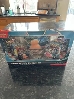 Pokemon TCG Snorlax ex and Blissey ex Special Collection Box Factory Sealed - Image 1