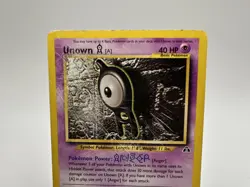 Unown A 33/75 Neo Discovery Unlimited Rare Pokemon TCG HP - Image 2