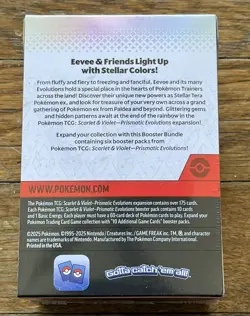 Pokemon PRISMATIC EVOLUTIONS Booster Bundle 6 Packs FACTORY SEALED BRAND NEW - Image 2