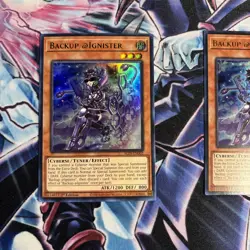 Yugioh Backup @Ignister ALIN-EN002 1st Edition Ultra Rare NM x3 set - Image 2