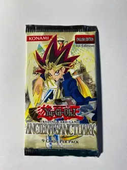 Yu-gi-oh Yugioh Ancient Sanctuary 1st Edition booster pack sealed Hobby - Image 1