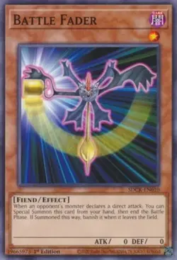 Yugioh! Battle Fader - SDCK-EN010 - Common - 1st Edition Near Mint, English - Image 1
