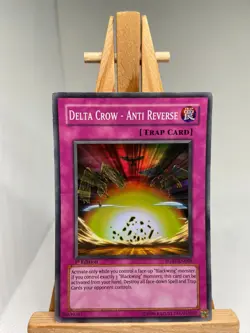 Delta Crow - Anti Reverse - Super Rare 1st Edition RGBT-EN068 - MP - YuGiOh - Image 1