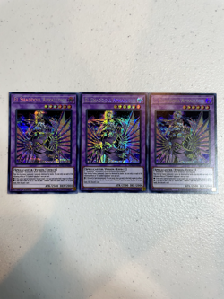 yugioh el shaddoll apkallone prismatic secret rare 3x mp21-en246 MP21 - Image 1