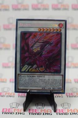 Yugioh Bramble Rose Dragon DOOD-EN039 Secret Rare 1st Edition NM - Image 1