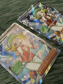 Pokemon TCG Bianca's Devotion Temporal Forces Full Art 2 Card Lot NM 197/162 - Image 2