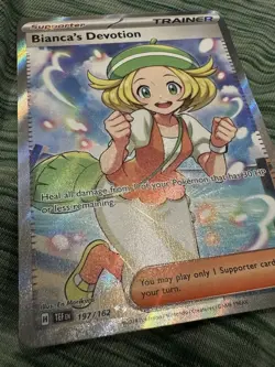 Pokemon TCG Bianca's Devotion Temporal Forces Full Art 2 Card Lot NM 197/162 - Image 5