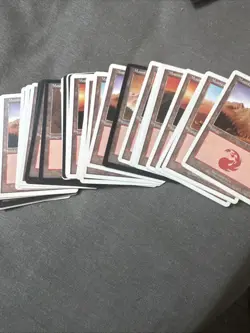 Vintage MTG Lot: 1995-1999 218 Cards - Played - Magic The Gathering - Image 5