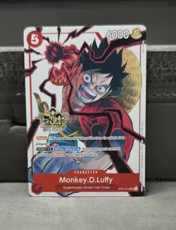 One Piece Card Game Monkey.D.Luffy - ST01-012 3rd Anniversary English Edition - Image 1