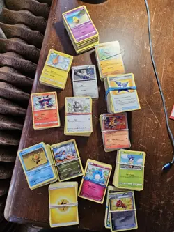 Card Bulk Lot Pokemon Cards Uncommon/Common, Shiny, Energy, Trainers - Image 1