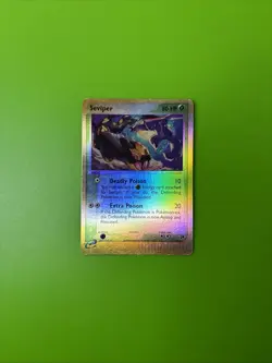 Seviper 11/100 EX Sandstorm Reverse Holo Pokemon Card MP - Image 1