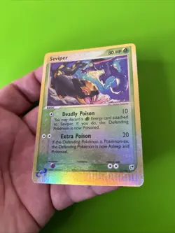 Seviper 11/100 EX Sandstorm Reverse Holo Pokemon Card MP - Image 5