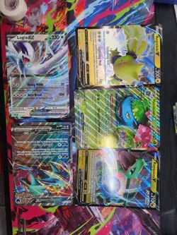 Lot Of 5 Jumbo Pokemon Cards See Photos No Duplicates - Image 1