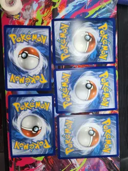 Lot Of 5 Jumbo Pokemon Cards See Photos No Duplicates - Image 2