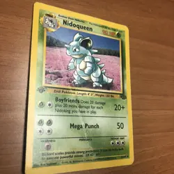 Nidoqueen 23/64 1st Edition Jungle WotC Vintage Pokemon Card 1999 HP/DMG - Image 2