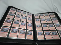 MTG Revised Lightning Bolt Collection Card Lot x208 3rd Edition EX/Good Magic - Image 2