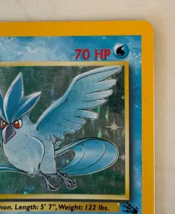 Articuno Holo Rare 2/62, 1999 Fossil, Pokemon TCG Raw Card - Image 3