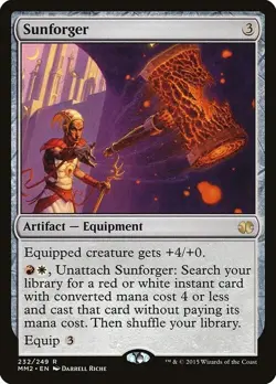 Magic The Gathering MTG SUNFORGER Modern Masters 2015 NM Near Mint - Image 1