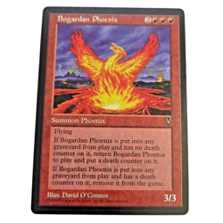 MTG Bogardan Phoenix Visions VIS Rare Red Creature LP Magic the Gathering - Image 1