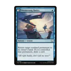WOTC Avatar: The Last Airbender Boomerang Basics (U) (Foil) NM - Image 1