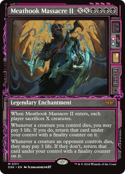 x1 Meathook Massacre II DSK Duskmourn MTG 311 MYTHIC SHOWCASE M/NM 1x - Image 1