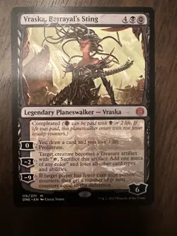 Vraska, Betrayal's Sting : MTG / Phyrexia: All Will Be One #115 / NM - Image 1
