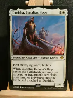 Danitha, Benalia's Hope - Dominaria United - Rare - NM (see pics) MTG - Image 1