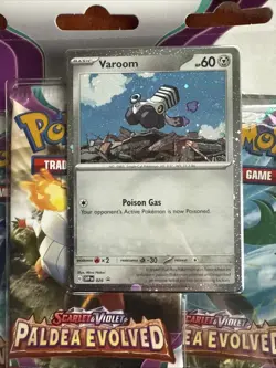 Pokemon TCG Paldea Evolved 3 Pack Blister -Set of 3 English Sealed- - Image 2