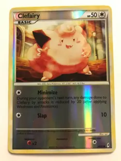 Clefairy 54/95 Reverse Holo Call Of Legends Pokemon Card - Image 1