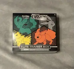 Pokemon TCG Sword and Shield Evolving Skies Elite Trainer Box ETB Factory Sealed - Image 1