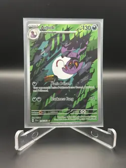 2024 Pokemon TCG SV Temporal Forces 176/162 Arbok IR Illustration Rare - Image 1