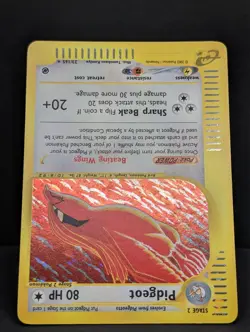 Pidgeot 023/165 Expedition Base Set Holo Rare Pokemon TCG Nintendo NM - Image 4