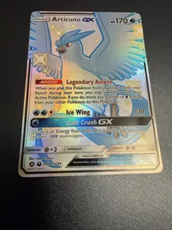 Pokemon TCG Articuno GX SV54/SV94 Hidden Fates Shiny Vault NM Condition - Image 2