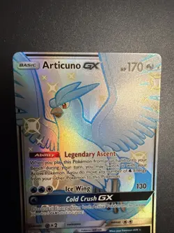 Pokemon TCG Articuno GX SV54/SV94 Hidden Fates Shiny Vault NM Condition - Image 3