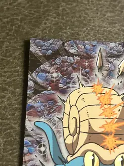 Topps Pokemon series 3 holo foil Omastar #139 LP - Image 2