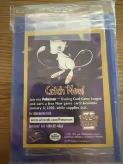 1999 POKEMON FIRST MOVIE BLACK STAR PROMO - WOTC - SET OF ALL 4 SEALED PROMOS - Image 2