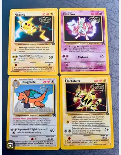 1999 POKEMON FIRST MOVIE BLACK STAR PROMO - WOTC - SET OF ALL 4 SEALED PROMOS - Image 4