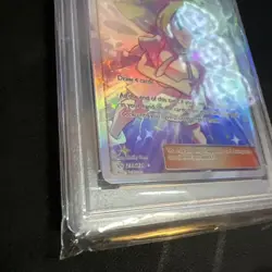 2019 POKEMON SUN & MOON COSMIC ECLIPSE #230 FULL ART/LILLIE'S FULL FORCE PSA 9 - Image 2