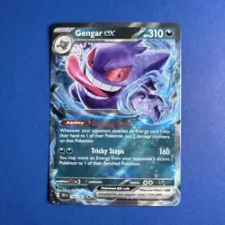 Gengar ex Temporal Forces Ultra Rare Pokemon TCG 104/162 Scarlet & Violet Nm - Image 1