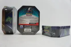 New Sealed 3x English Pokemon Triple Whammy Tin Lot Tyranitar Darkrai Slaking - Image 5