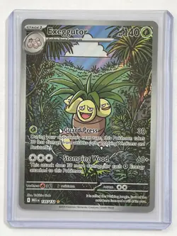 Pokemon Mega Evolution Exeggutor Illustration Rare 135/132 English - Image 1