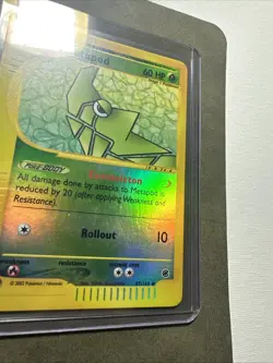 Lightly Played Metapod 87/165 Reverse Holo Expedition Base Set Uncommon - Image 2