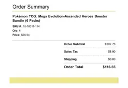 Pokemon TCG Mega Evolution Ascended Heroes Booster Bundle 4x PRE-ORDER CONFIRMED - Image 2