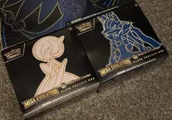 Pokemon TCG 2x Mega Evolutions Pokemon Center ETB - Image 1